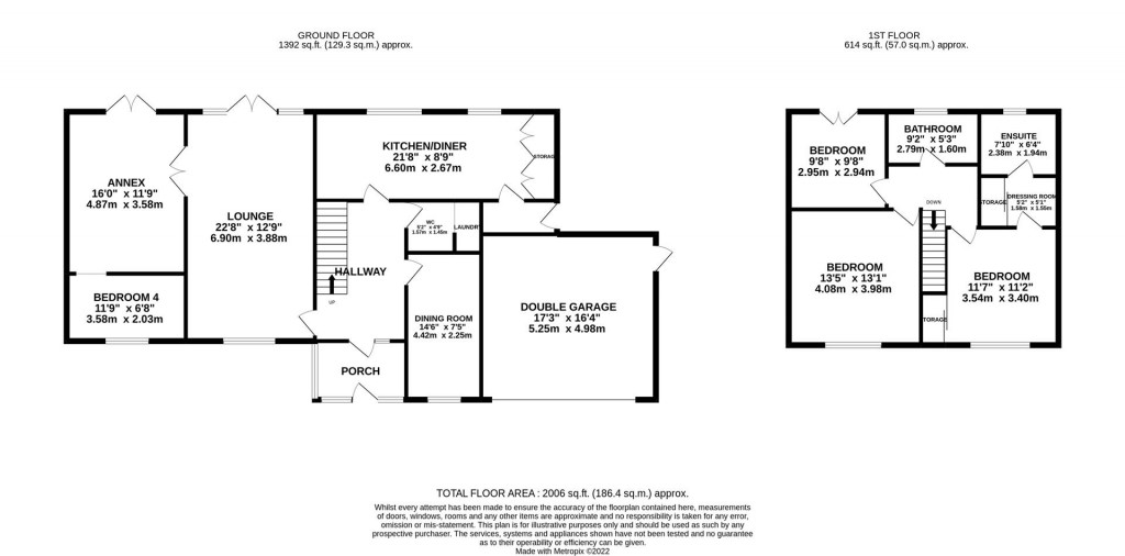 Floorplans For Chelveston Road, Raunds,