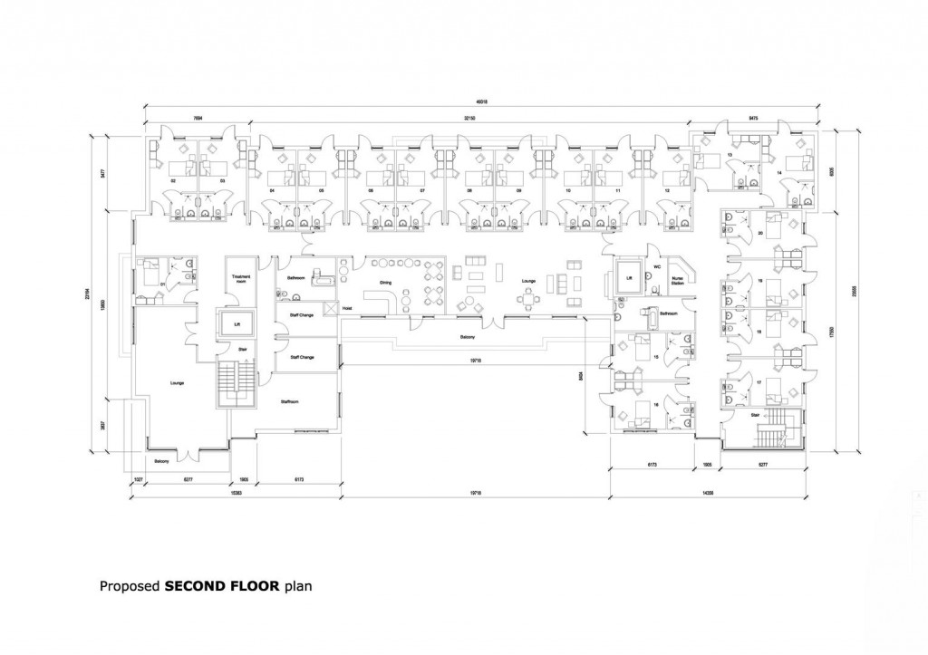 Floorplans For Development Opportunity - Planning Consent Granted for a 60 Bedroom Care Home - Irthlingborough