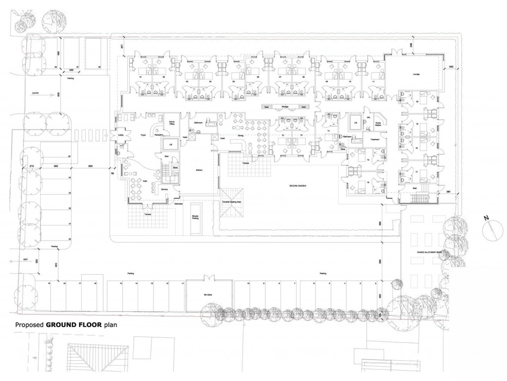 Floorplans For Development Opportunity - Planning Consent Granted for a 60 Bedroom Care Home - Irthlingborough