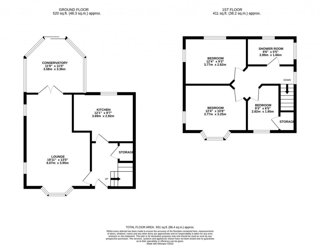 Floorplans For Greenhill Road, Kettering