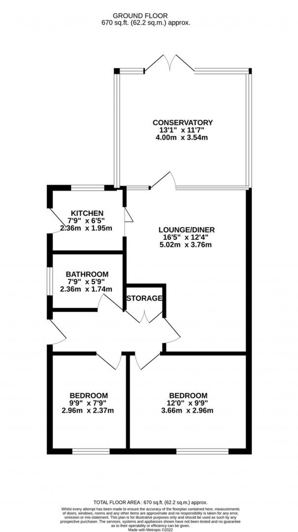 Floorplans For Gotch Road, Barton Seagrave, Kettering