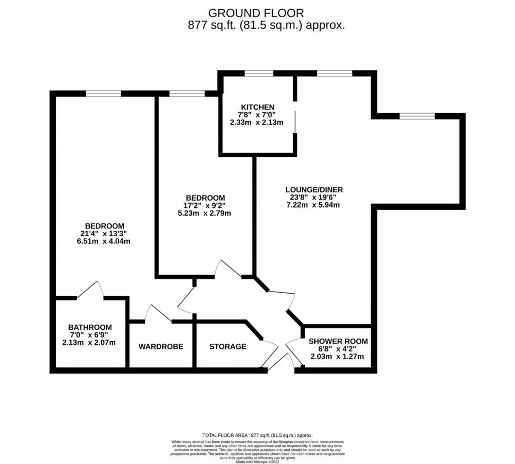 Floorplans For Westonia Court,, Wellingborough Road, Northampton