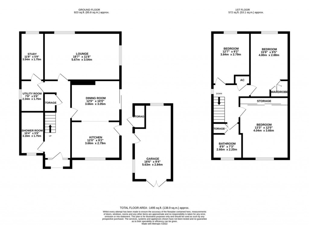 Floorplans For Fermyn Place, Corby