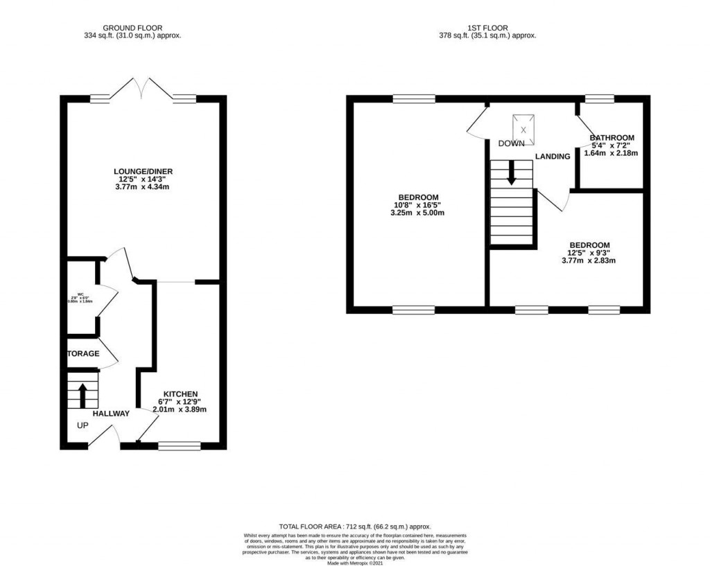 Floorplans For Orchard Street, Market Harborough