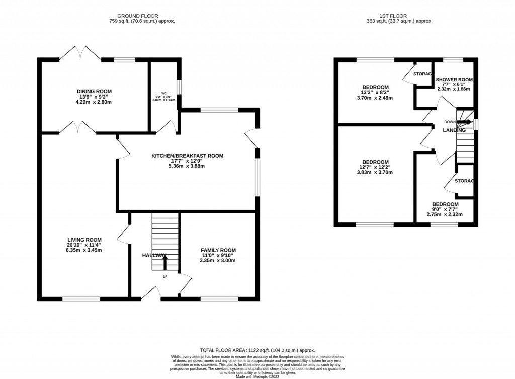 Floorplans For St. Anthonys Road, Kettering