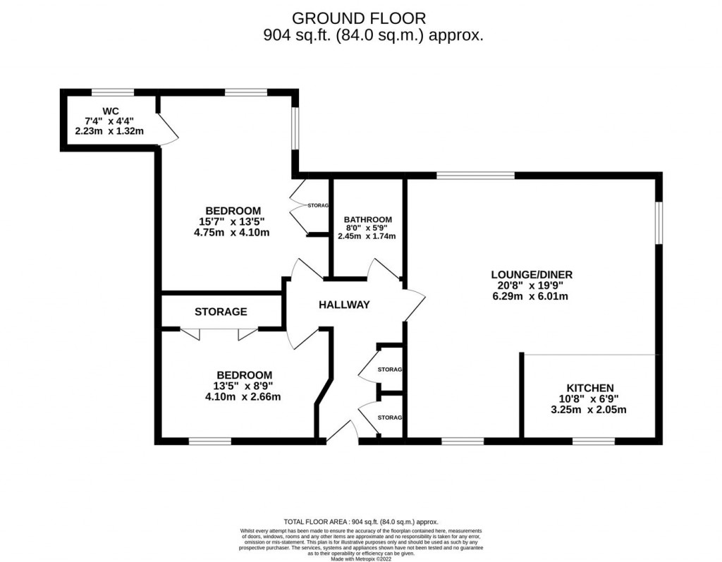 Floorplans For Woolston Close, Northampton