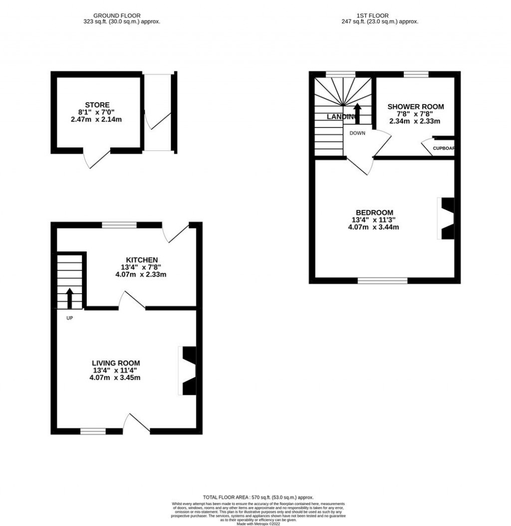 Floorplans For Church Street, Naseby, Northampton