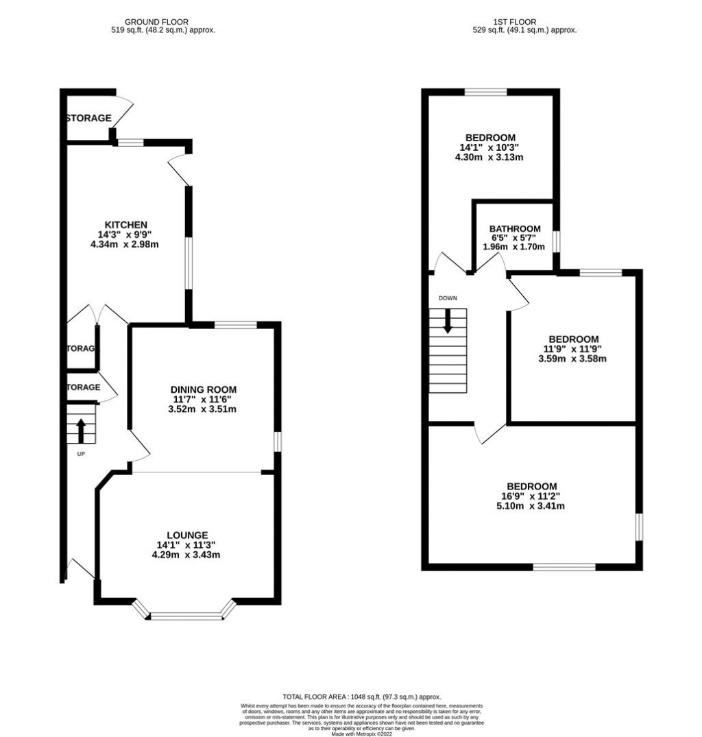 Floorplans For Northampton Road, Wellingborough