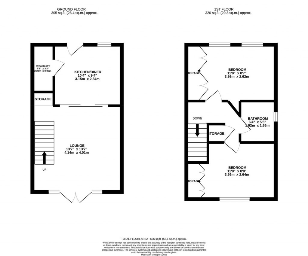 Floorplans For Buttercup Road, Desborough