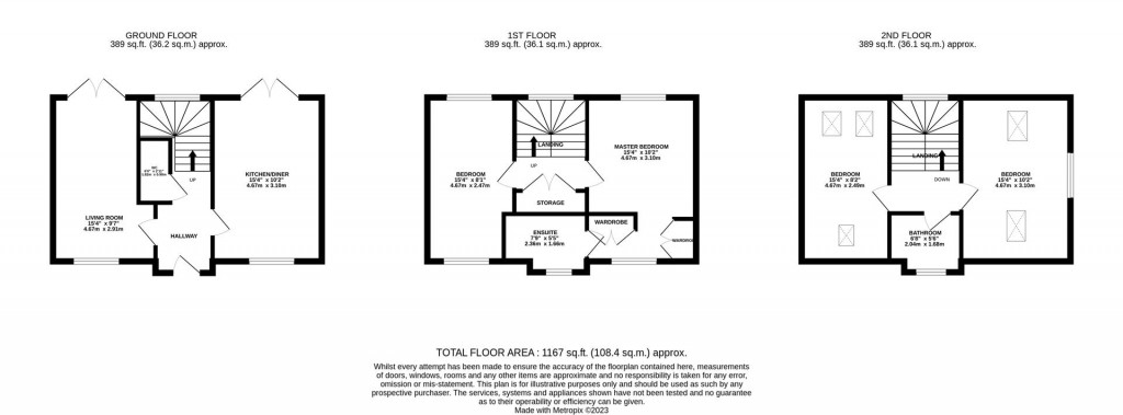 Floorplans For Eydon Drive, Priors Hall Park, Corby