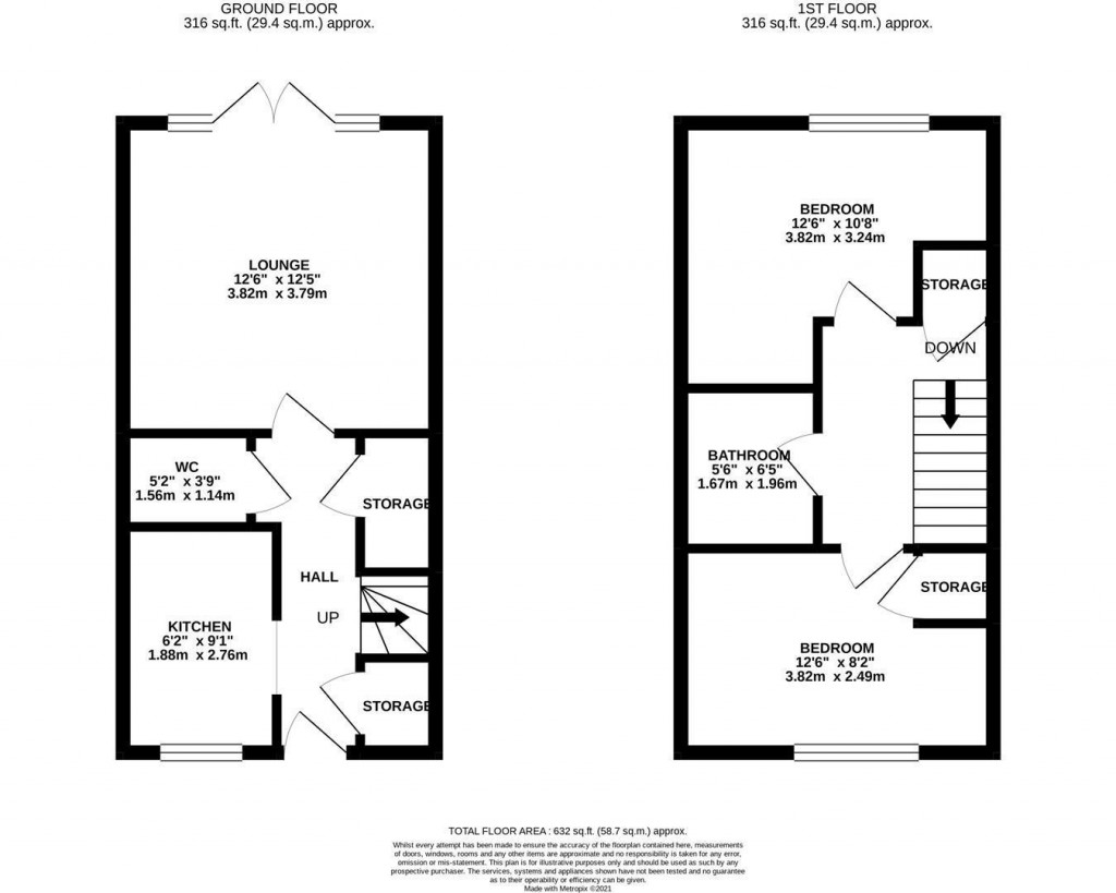 Floorplans For Henry Road, Market Harborough