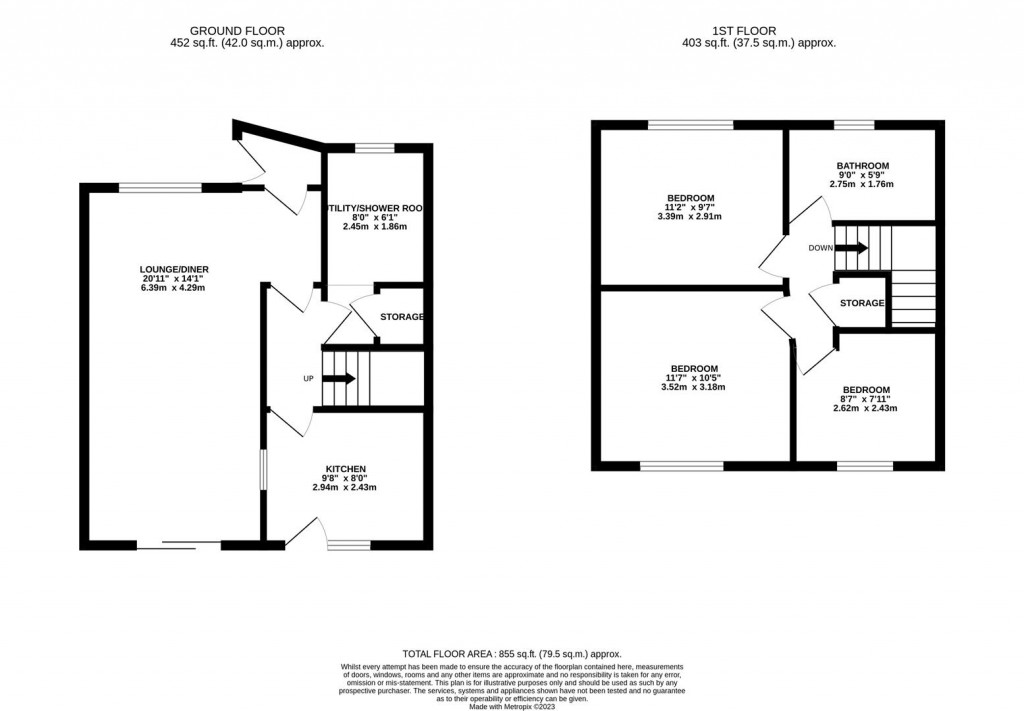 Floorplans For Cecil Drive, Corby