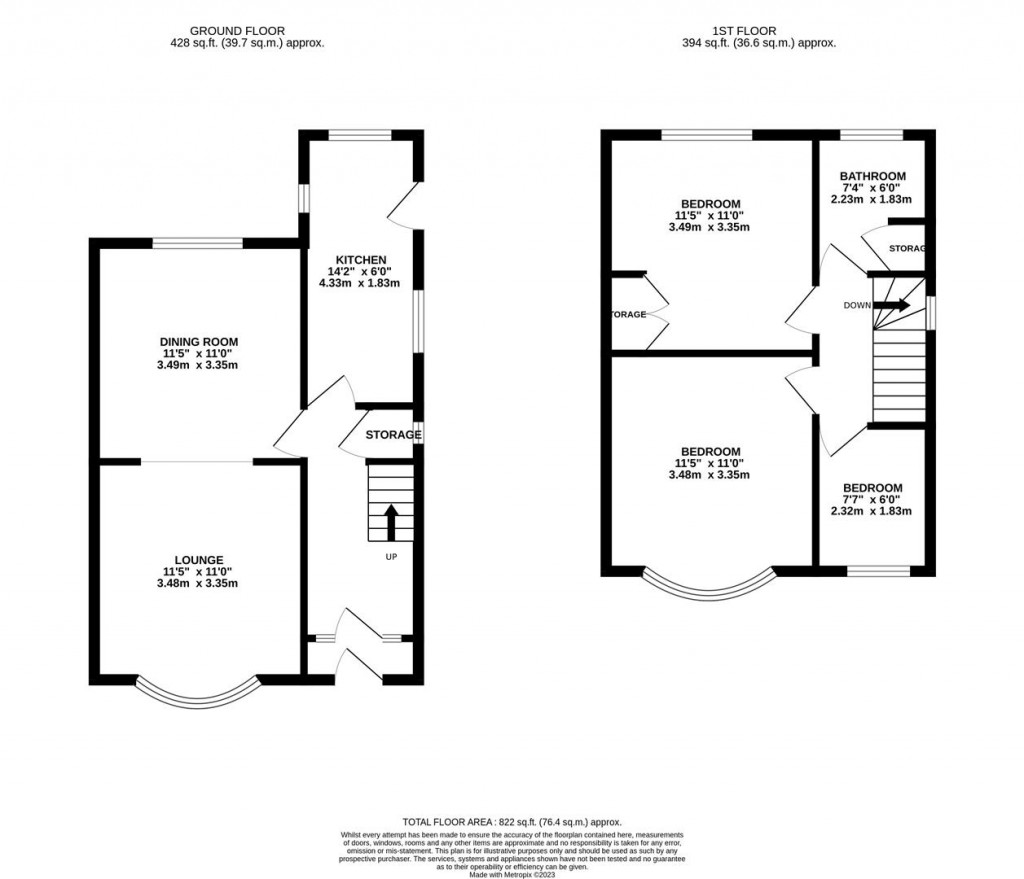 Floorplans For Deeble Road, Kettering