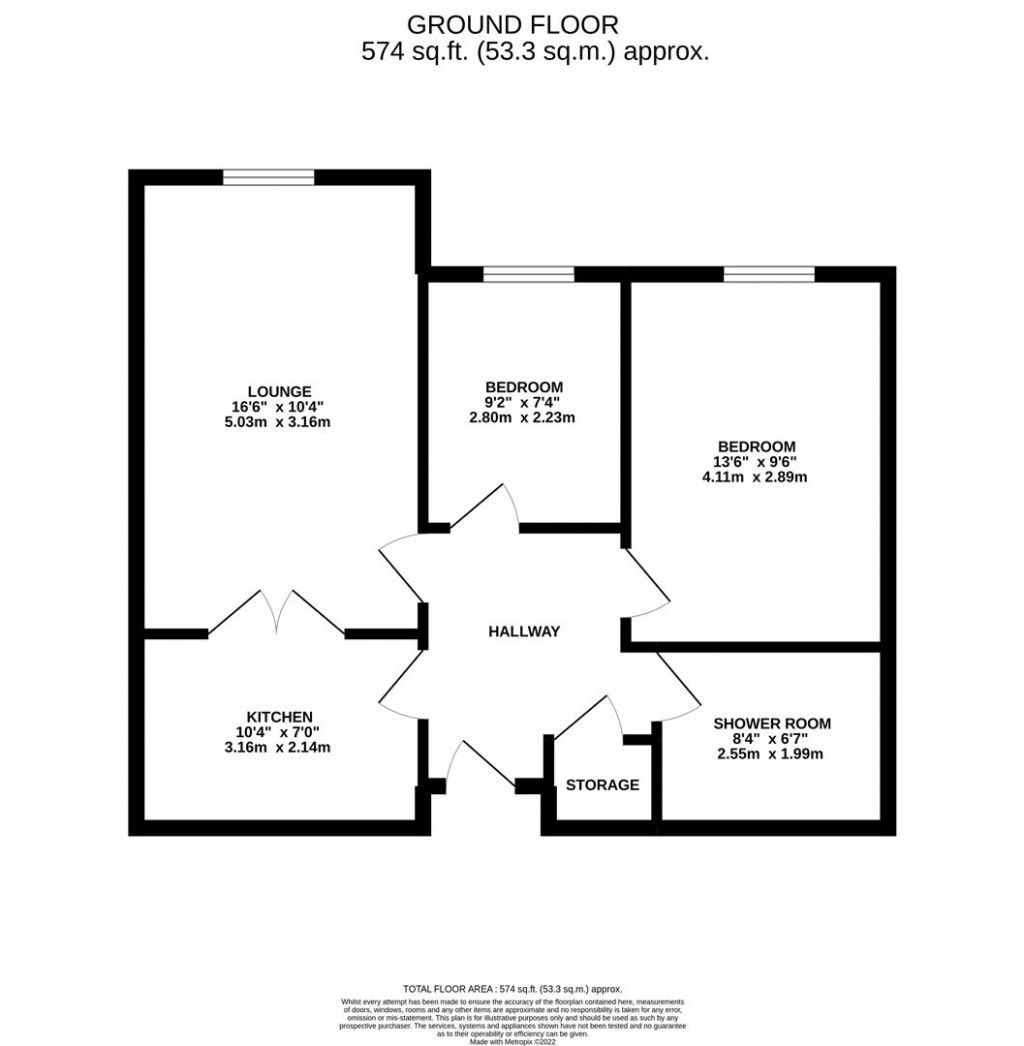 Floorplans For George Street, Kettering