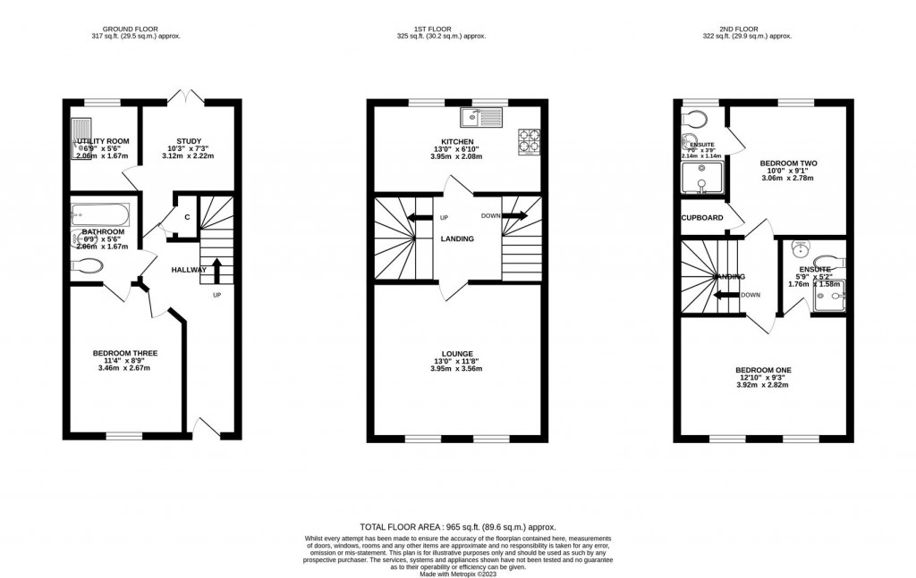 Floorplans For Fount Court, Market Harborough