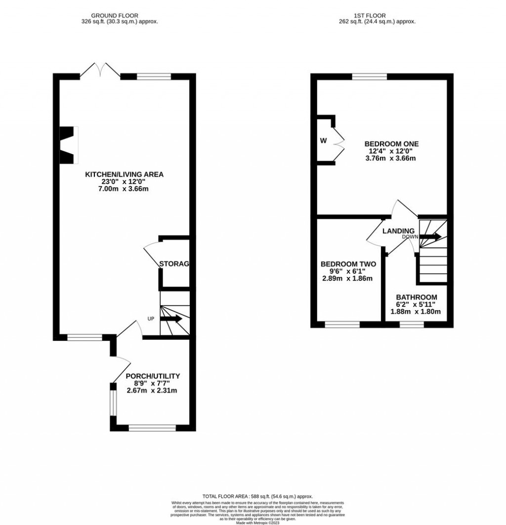 Floorplans For Furnace Lane, Finedon, Wellingborough