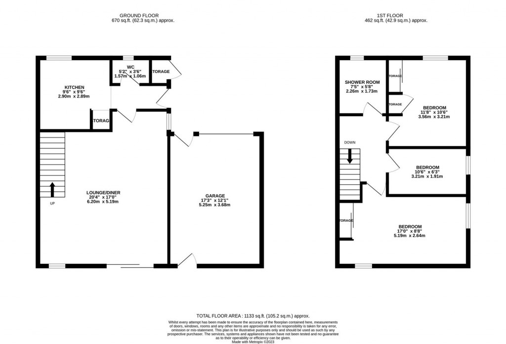 Floorplans For Dresden Close, Corby