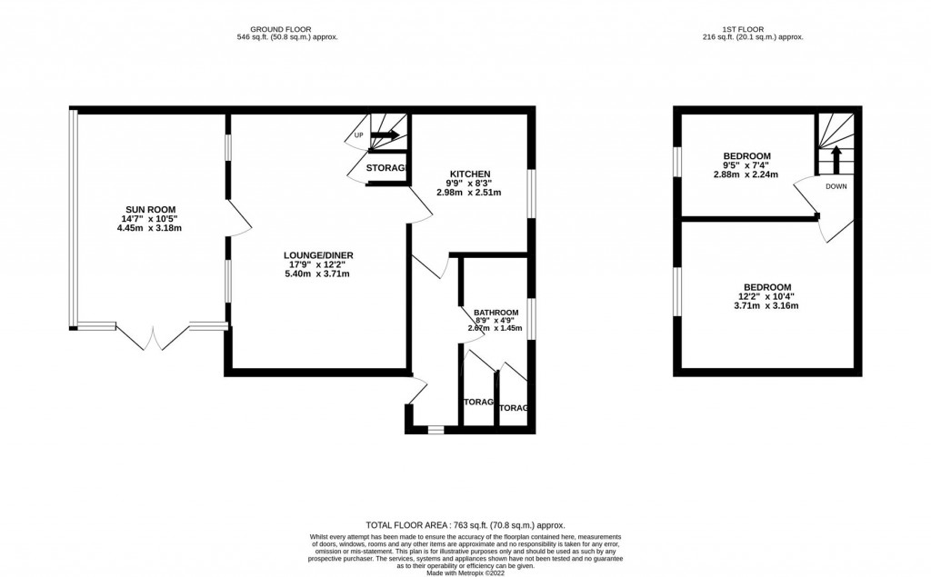 Floorplans For Wood Street, Geddington