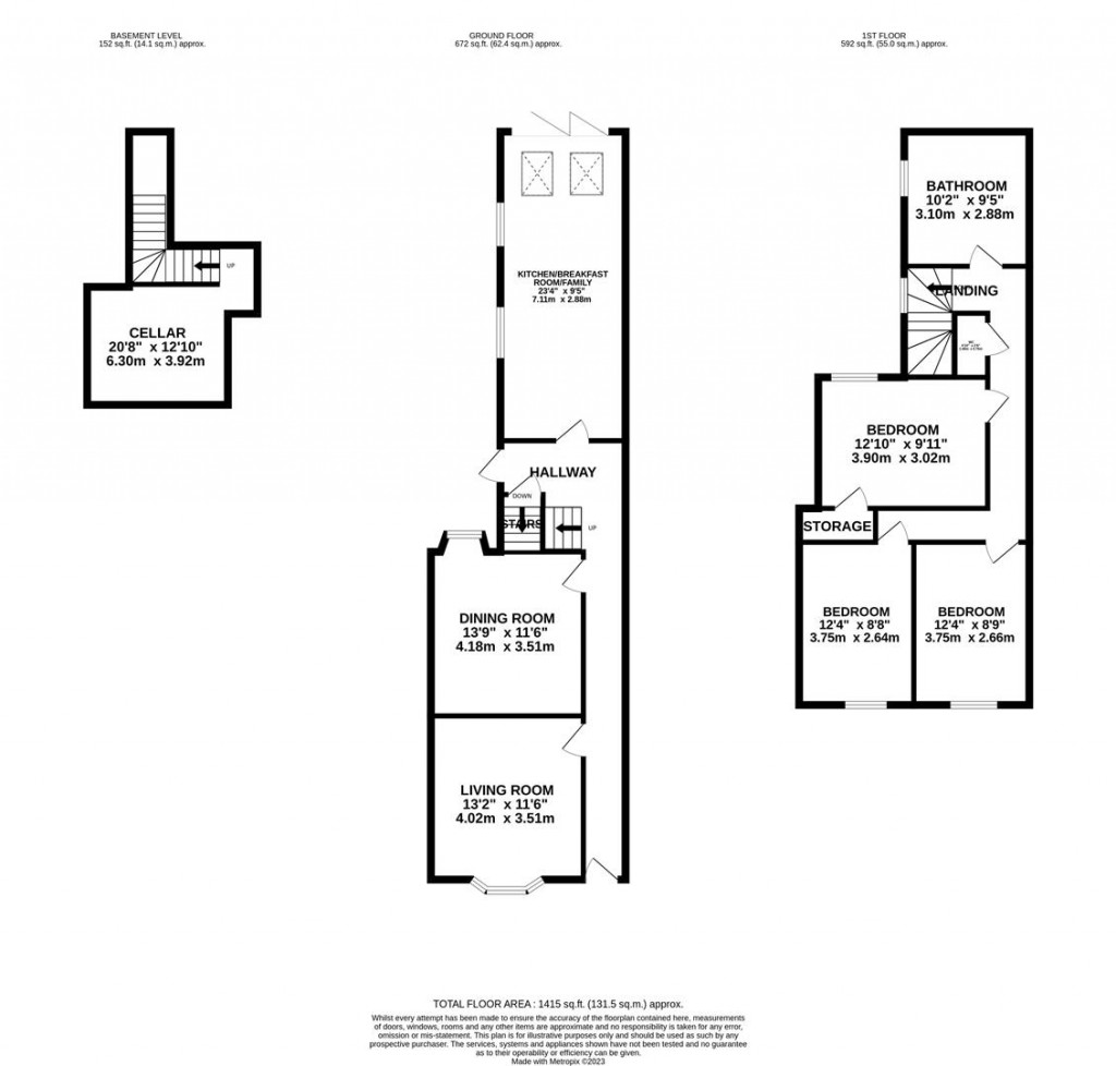 Floorplans For St. Michaels Road, Kettering
