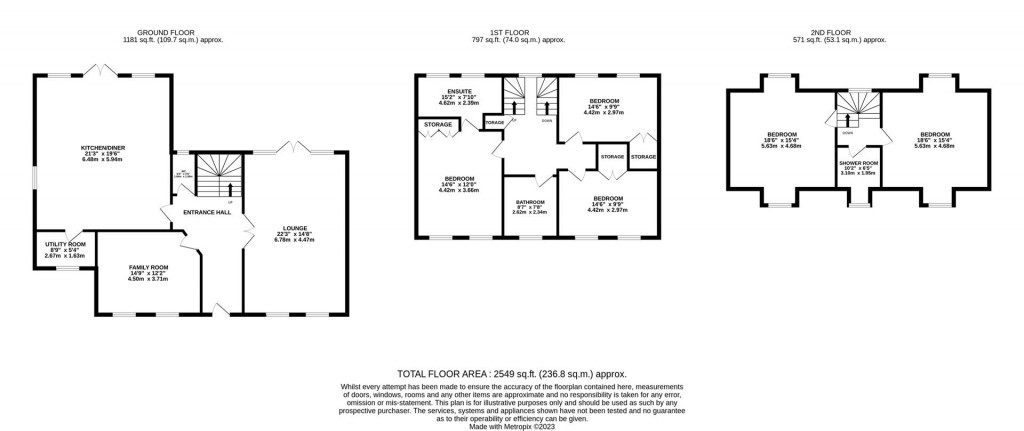 Floorplans For Mawsley Lodge, Mawsley