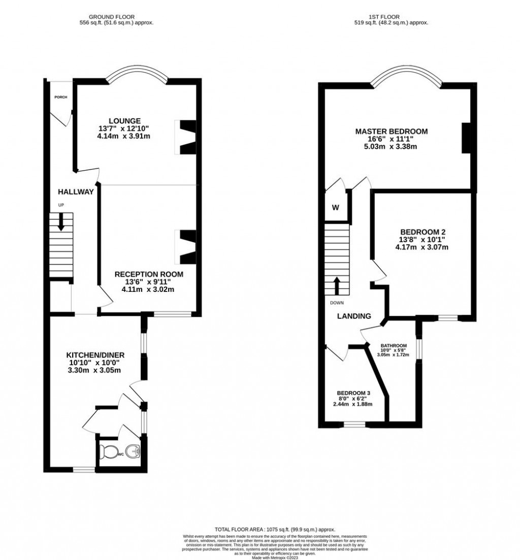 Floorplans For Harlestone Road, Northampton
