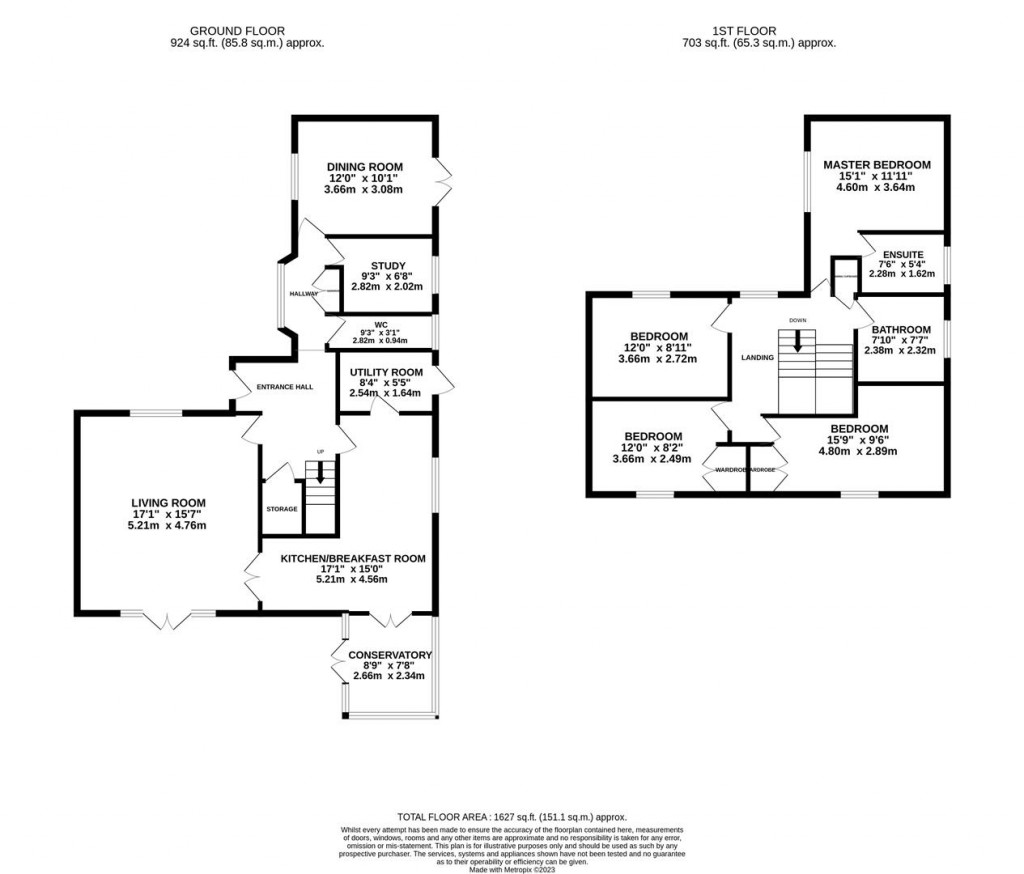 Floorplans For Brookhaven, Broughton, Kettering