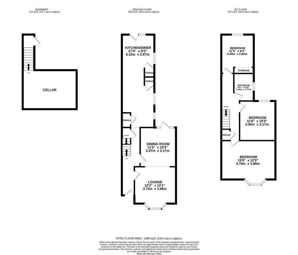 Floorplans For Adams Avenue, Northampton