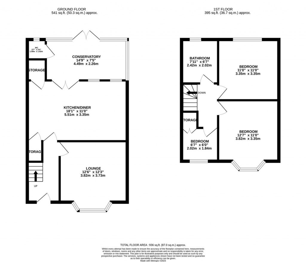 Floorplans For Silverwood Road, Kettering
