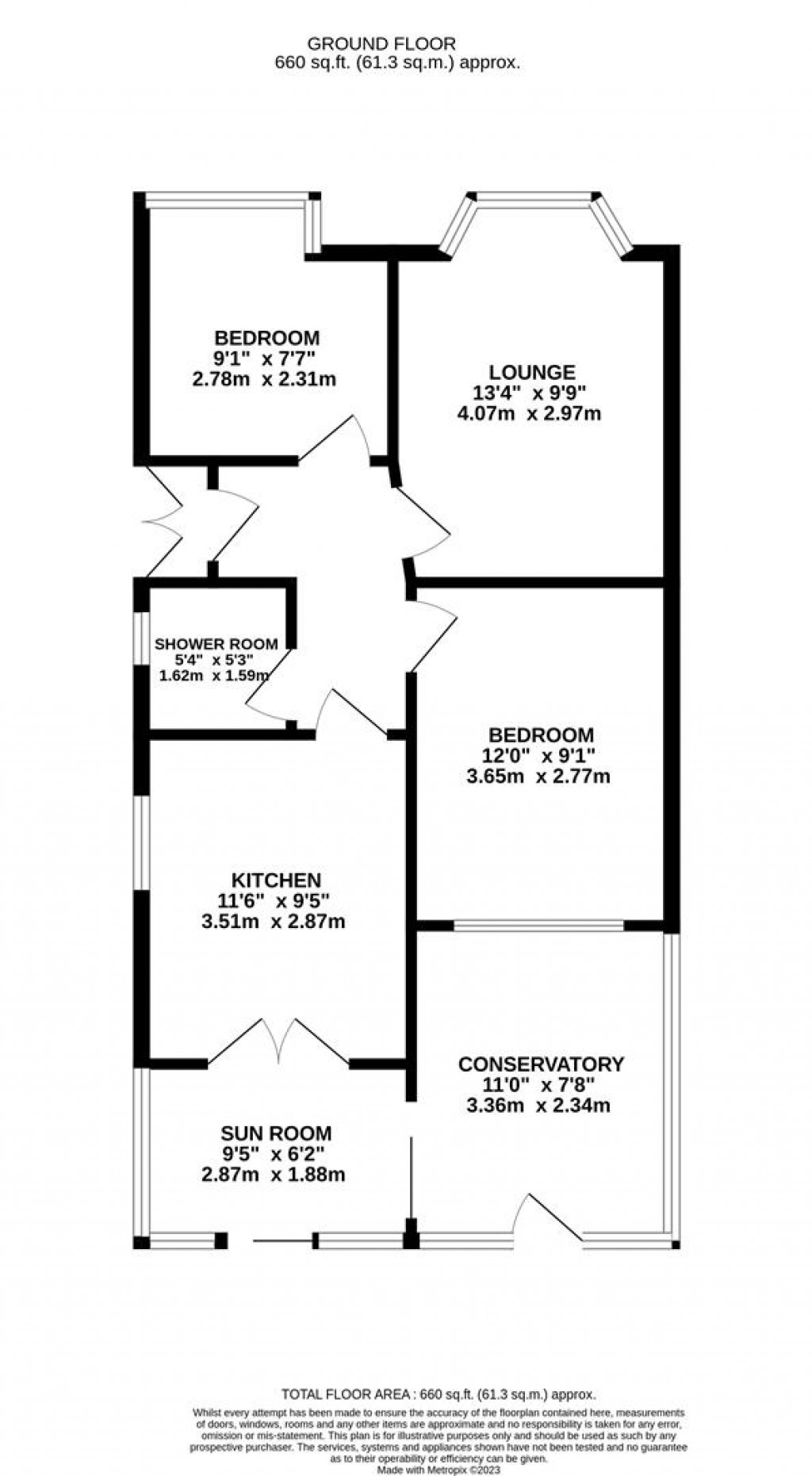 Floorplans For Bants Lane, Northampton