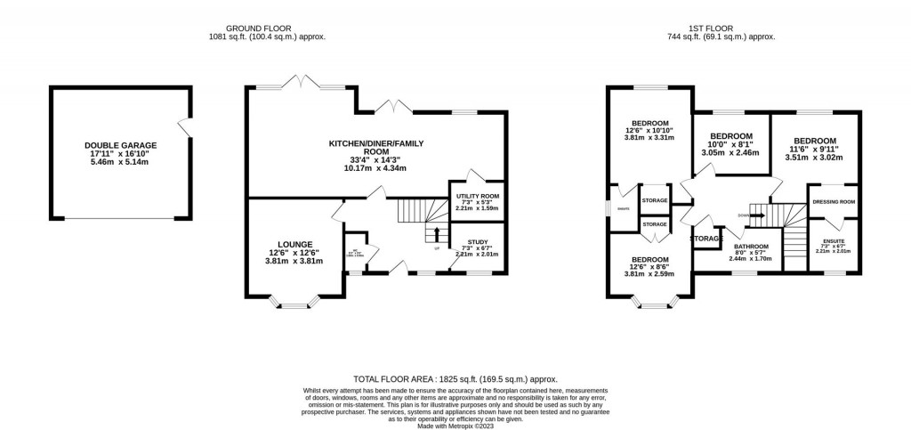 Floorplans For Belle Vue Close, Kettering