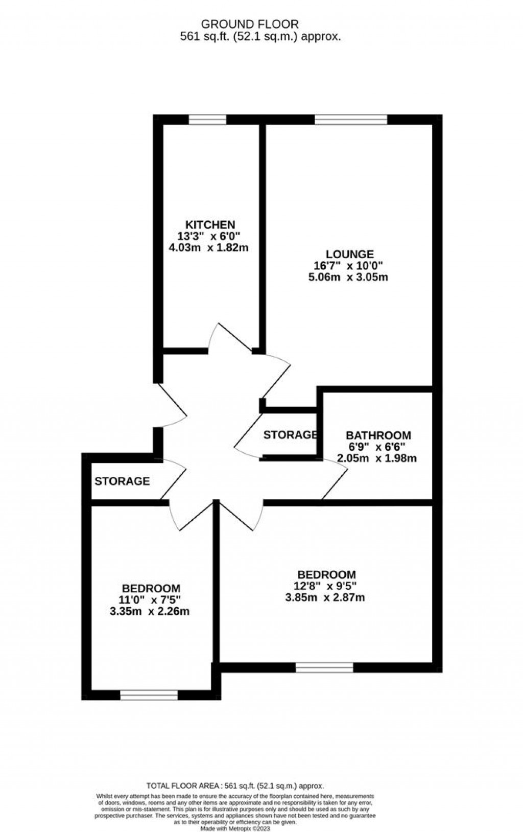 Floorplans For Shankley Way, Northampton