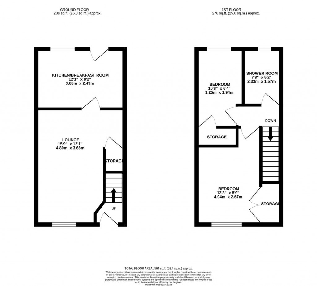 Floorplans For St. Bernards Court, Kettering