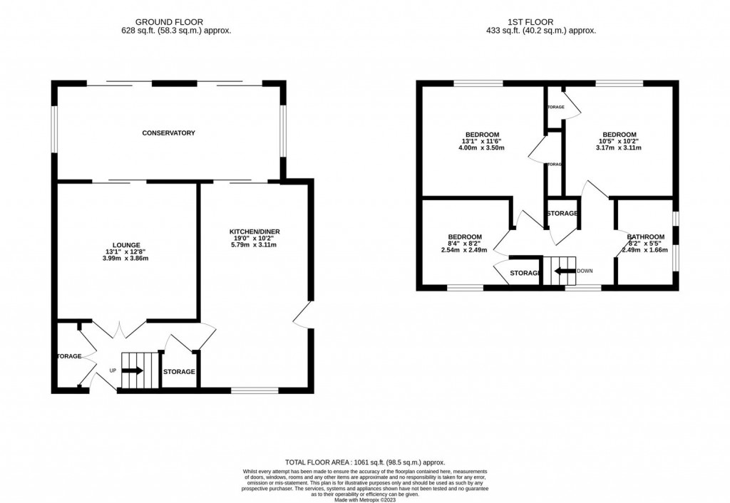 Floorplans For Welland Vale Road, Corby