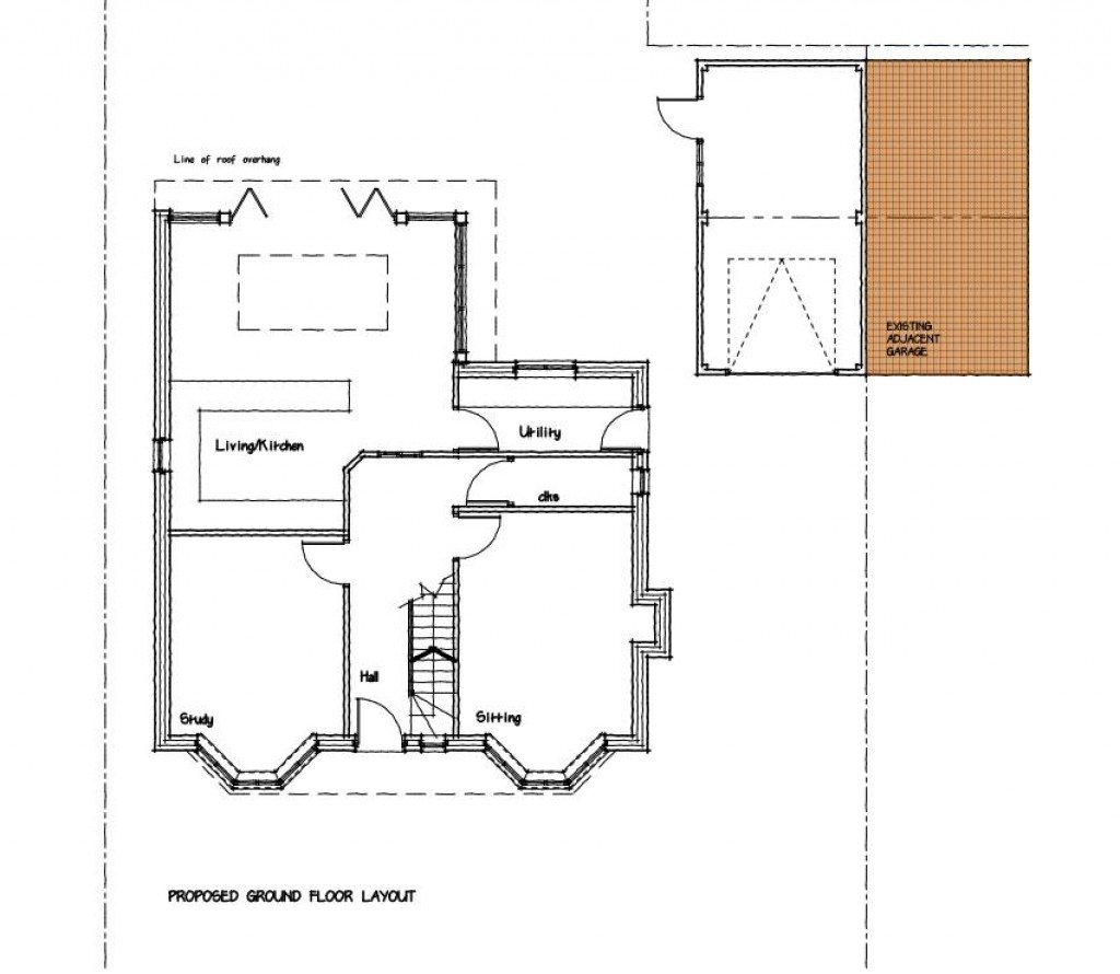 Floorplans For Building plot, Gardiner Street, Market Harborough