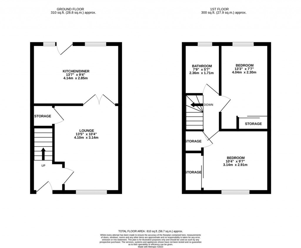 Floorplans For Ashley Court, Kettering