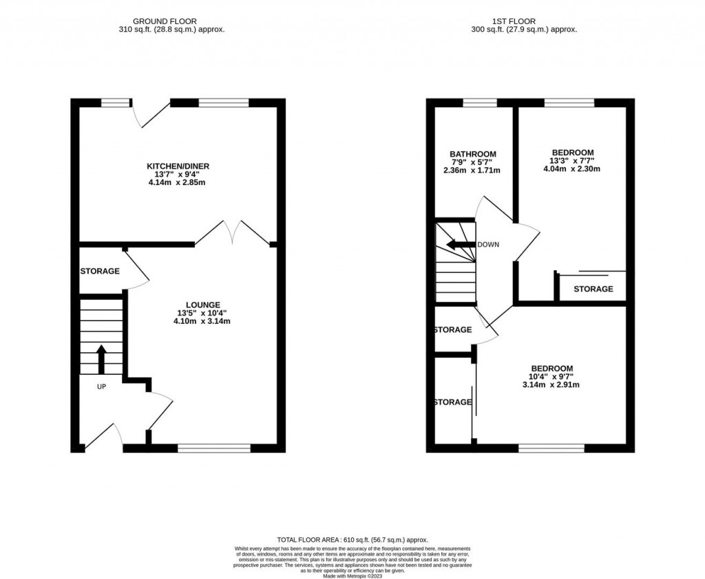 Floorplans For Ashley Court, Kettering