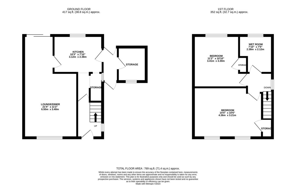 Floorplans For Kathleen Drive, Kettering