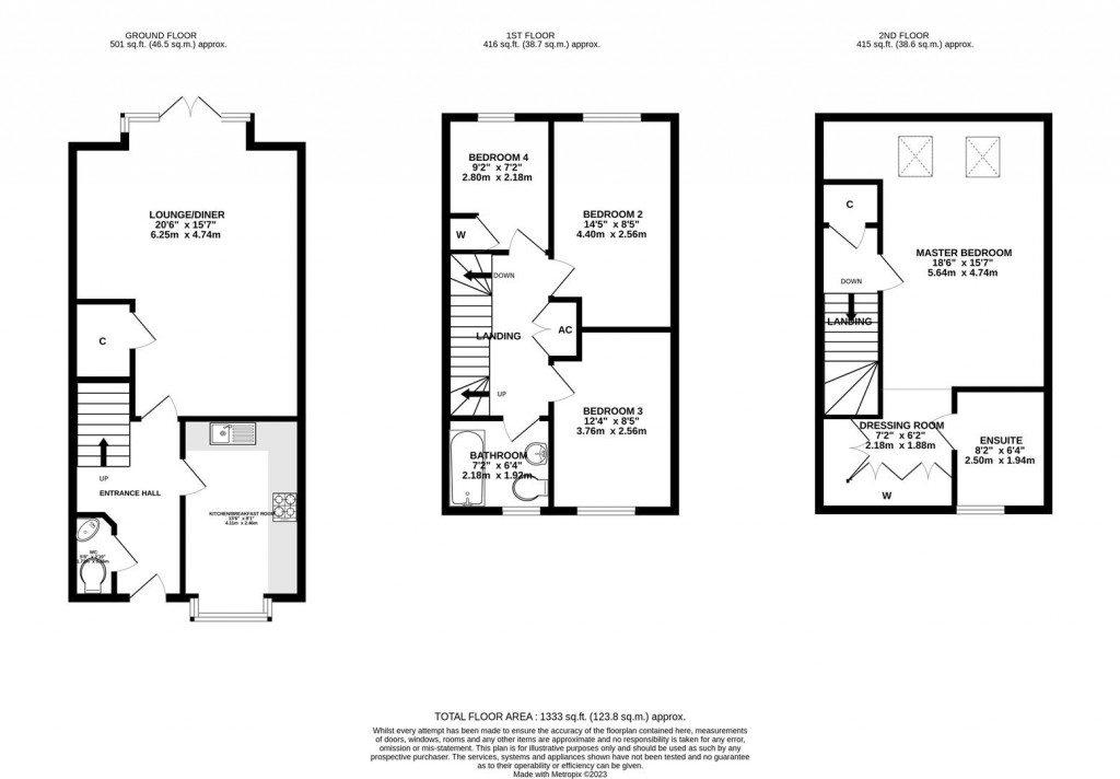 Floorplans For Donnington Road, Burton Latimer, Kettering