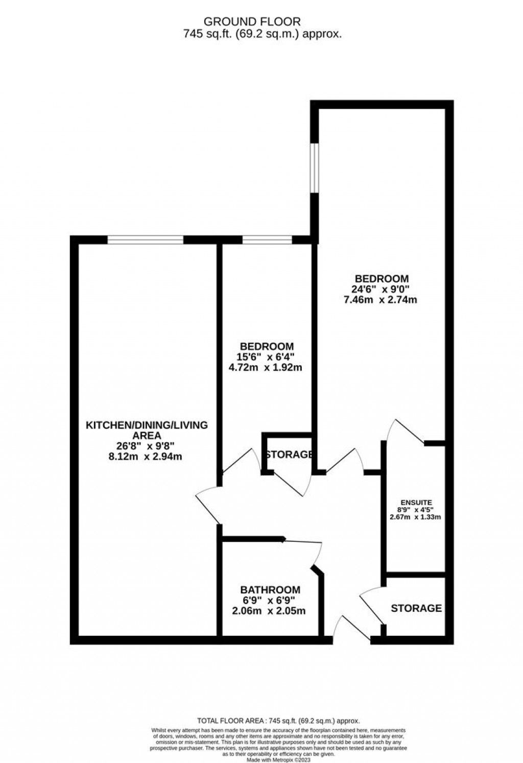 Floorplans For Broad Street, Northampton