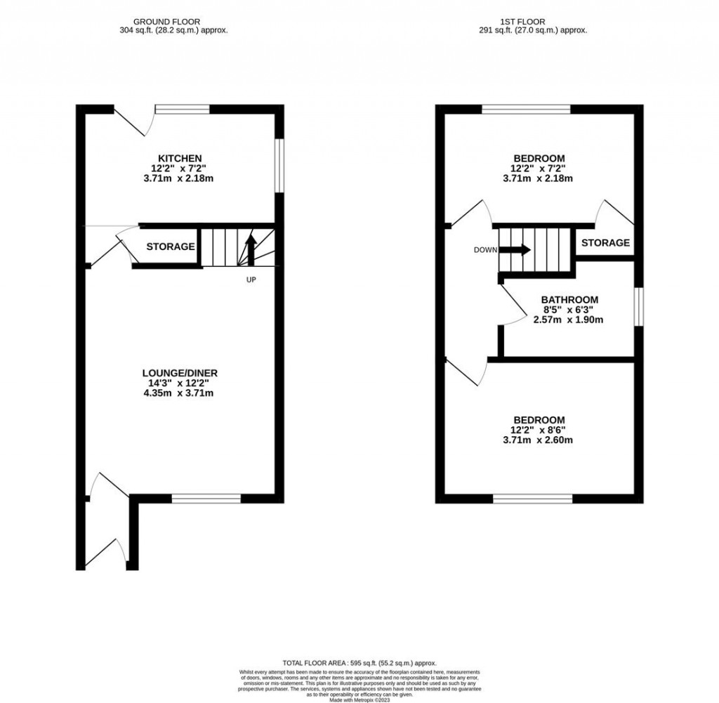 Floorplans For Jubilee Close, Northampton