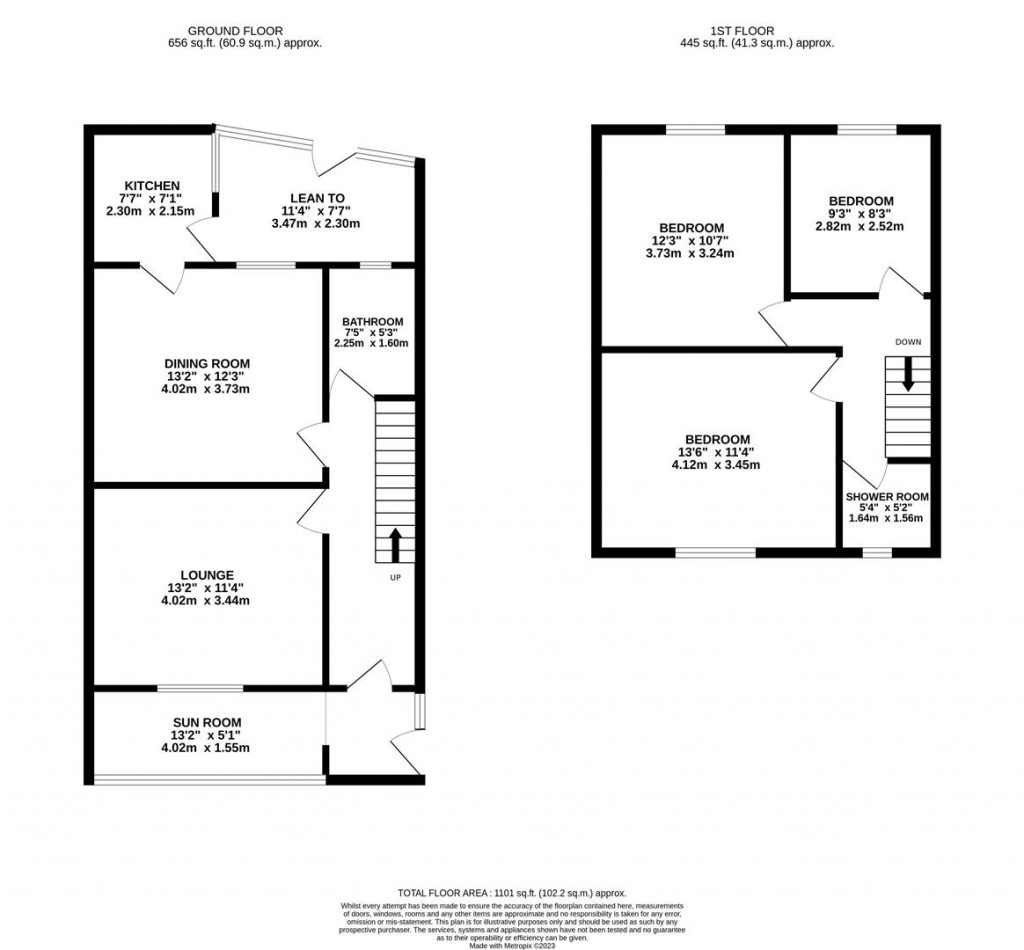 Floorplans For West View, Corby