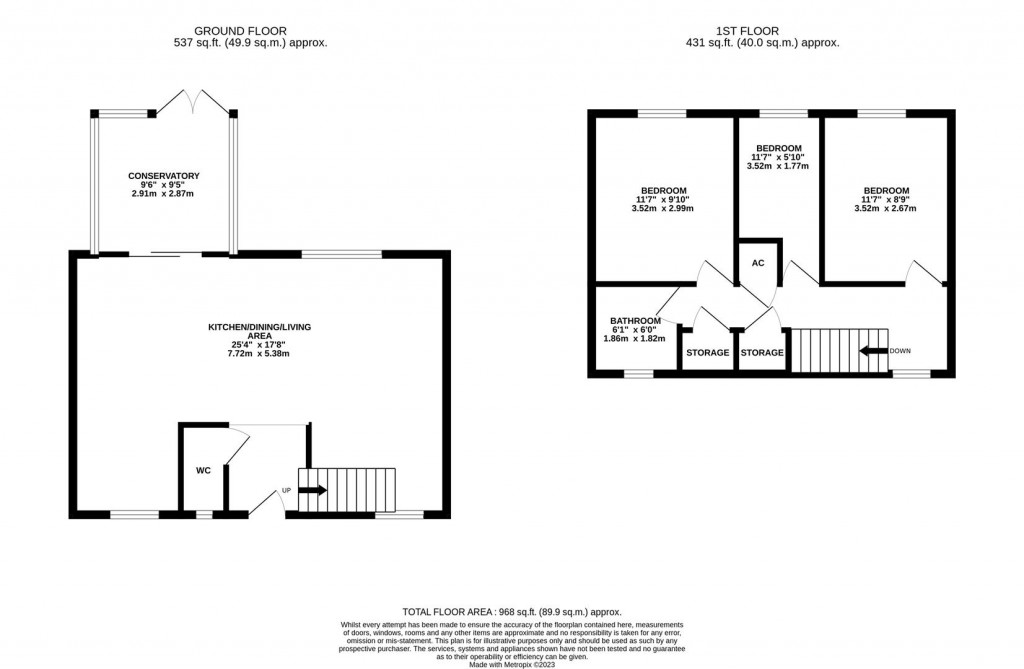 Floorplans For Trelawney, Wellingborough