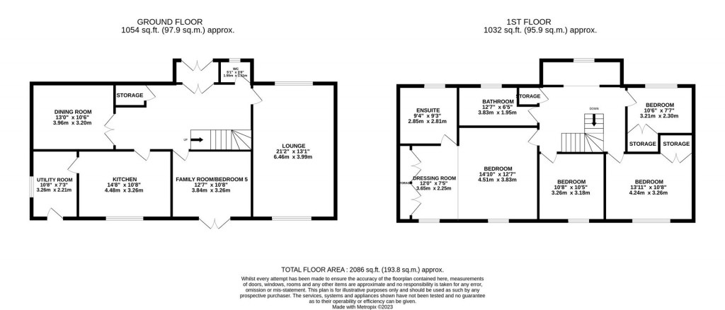 Floorplans For Old Road, Walgrave