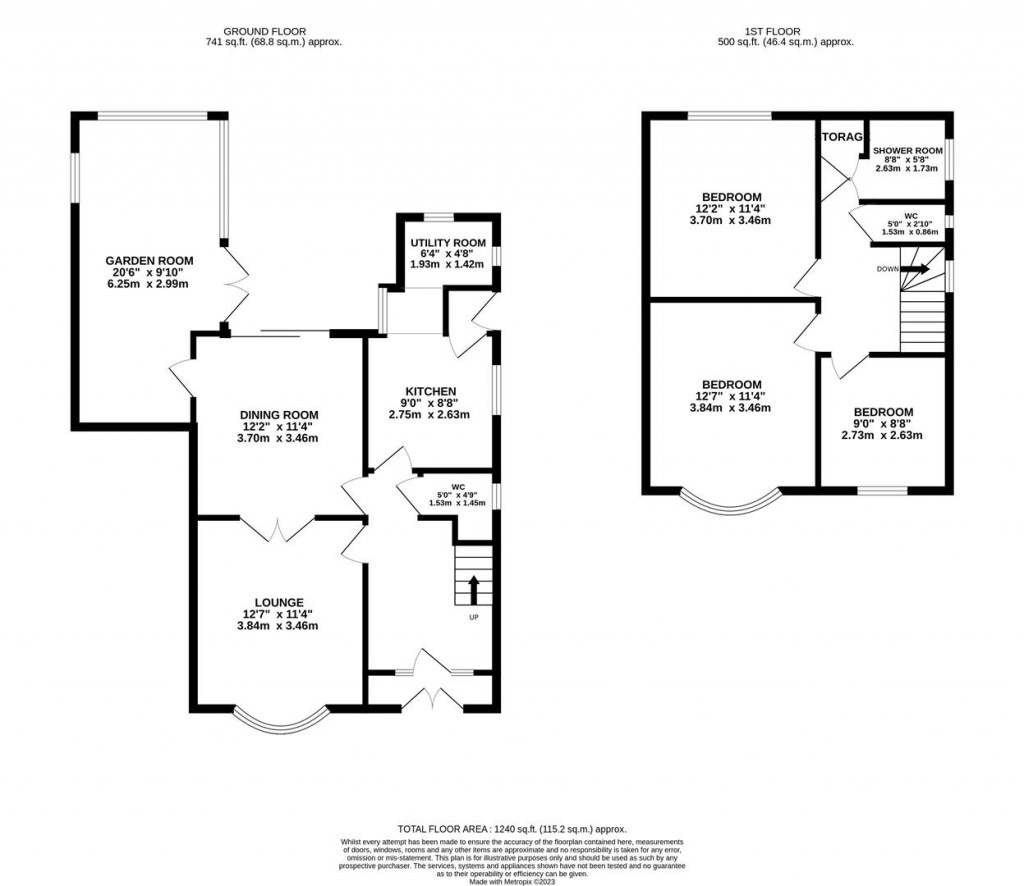 Floorplans For Pebbleford Road, Kettering