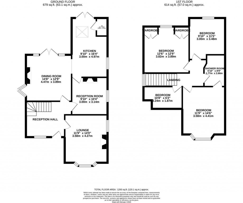 Floorplans For Britannia Road, Kettering
