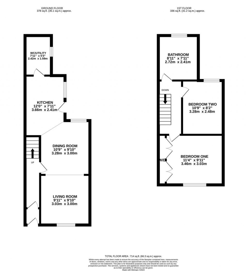 Floorplans For Rectory Lane, Little Bowden, Market Harborough