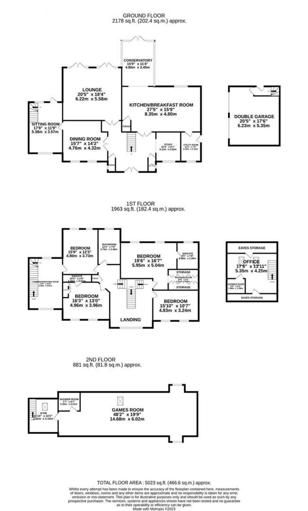Floorplans For Westley Close, Burton Latimer, Kettering