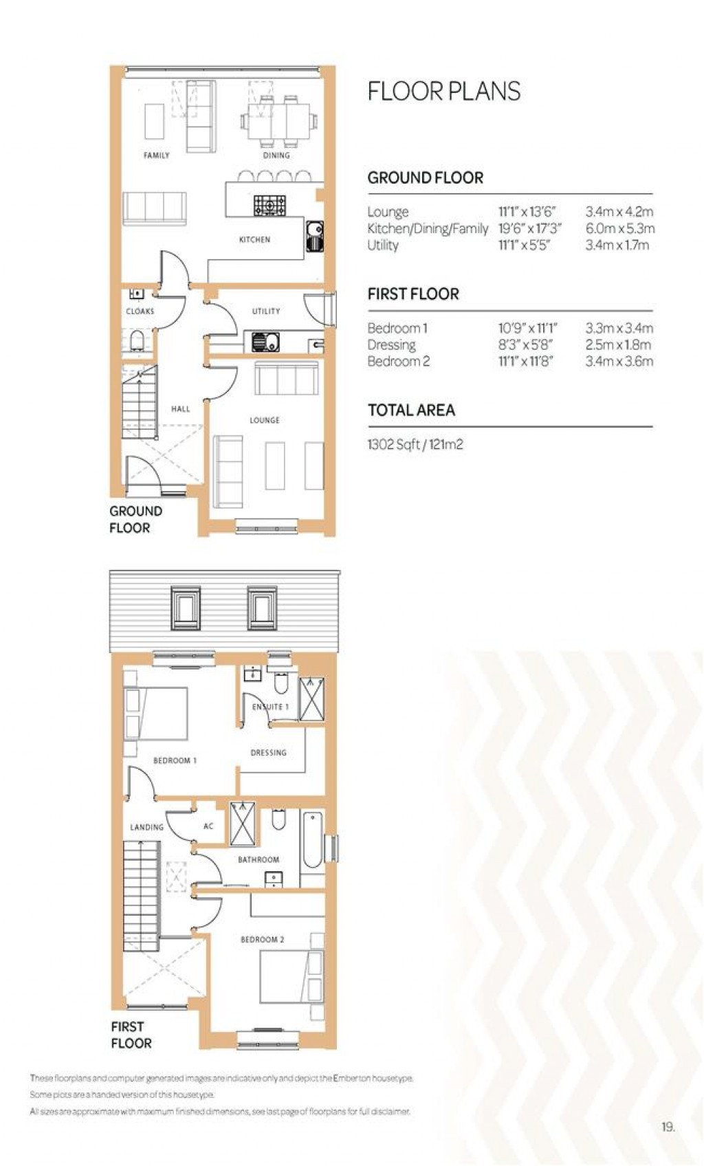 Floorplans For Jesse Green, Lavendon