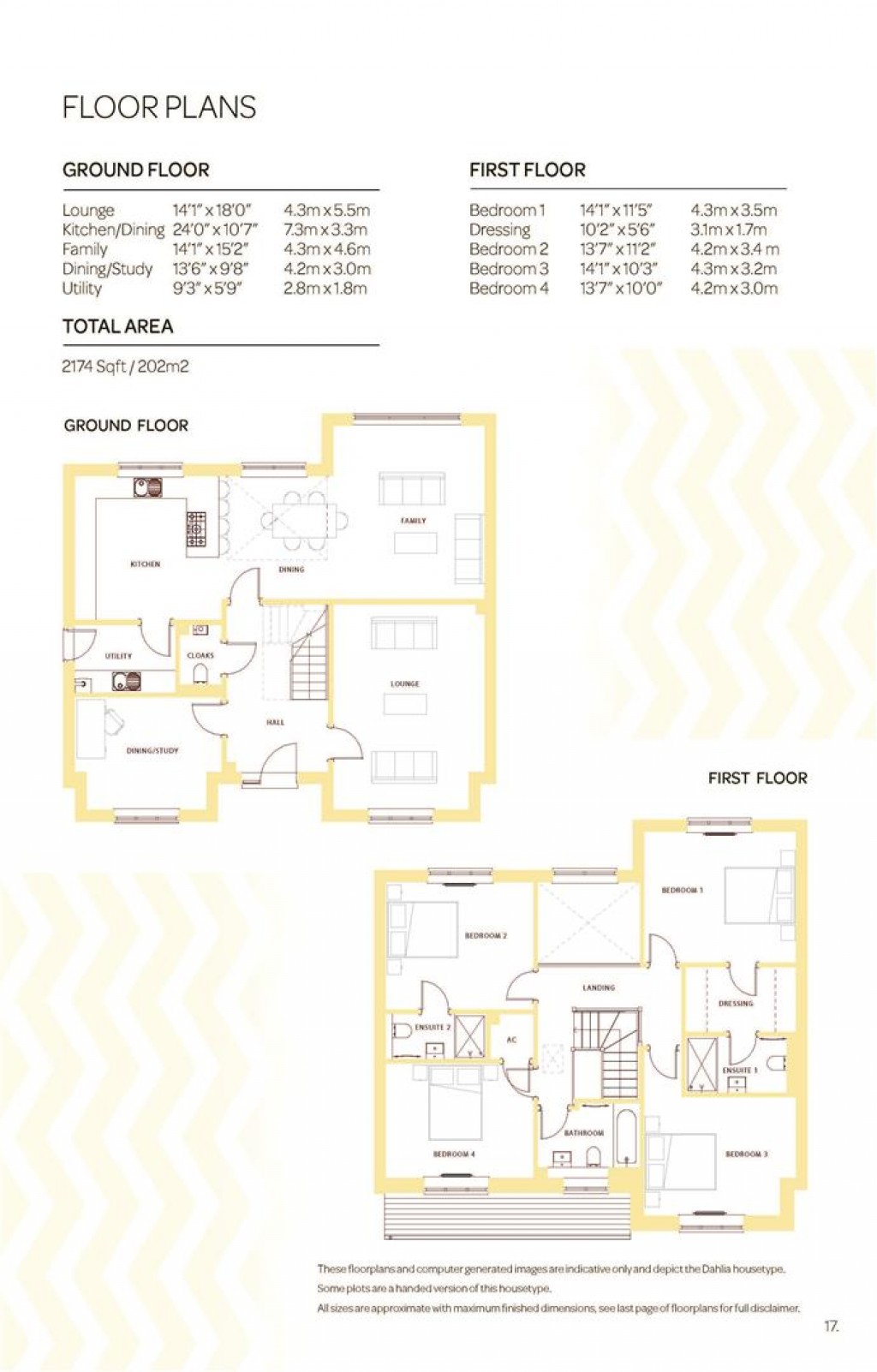 Floorplans For The Glebe, Lavendon - Viewing Essential!