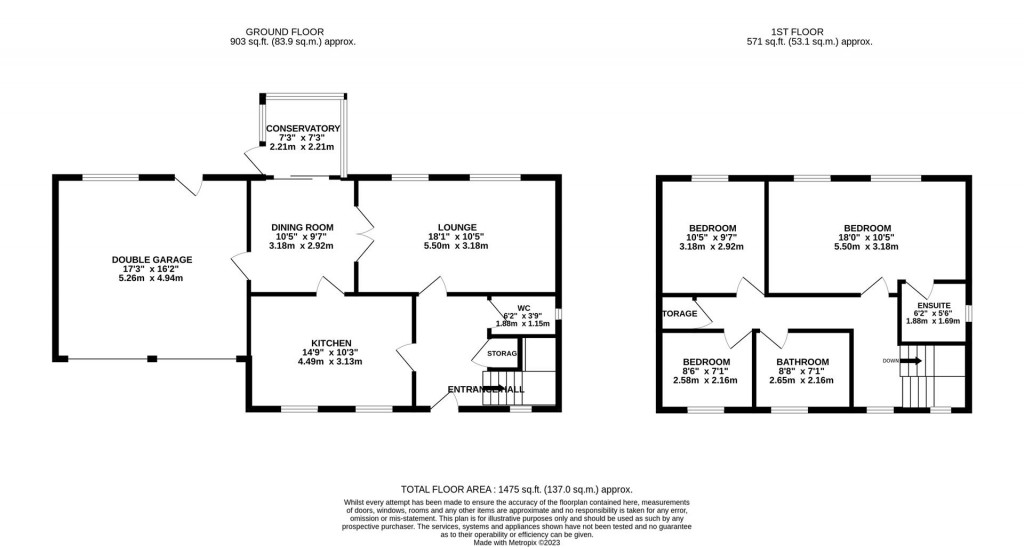 Floorplans For Church Street, Burton Latimer, Kettering